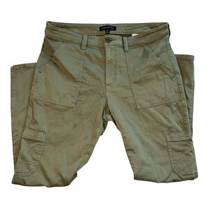 Banana Republic Olive Green Slim Cargo Utility Pants (Women's)